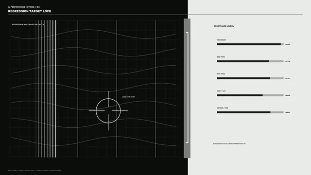 4K Sci-Fi Regression Target Lock HUD Wallpaper
