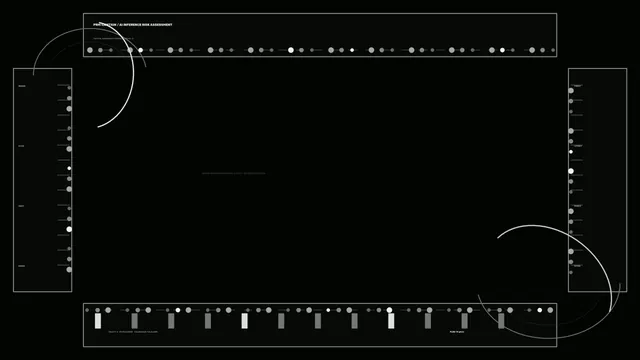 Minimal Sci-Fi Telemetry HUD Dashboard 4K Wallpaper