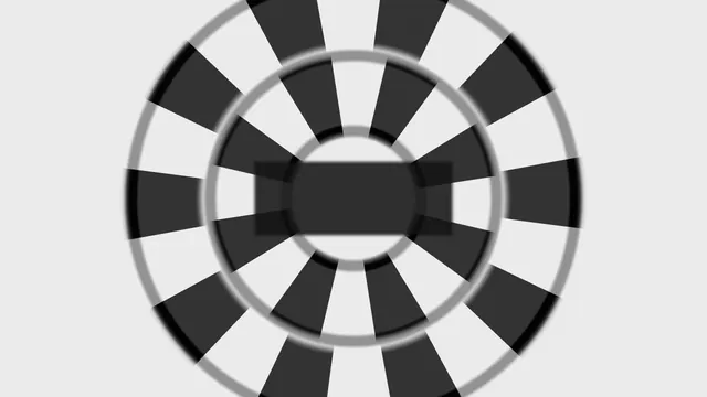 Monochrome Concentric Ring Scanner HUD 4K Wallpaper