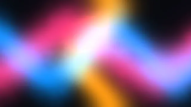 Multicolor Abstract HUD Backdrop with Blue, Magenta and Orange Light