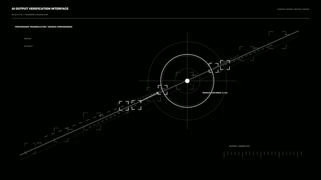 4K Sci-Fi Verification HUD and Triangulation Interface Wallpaper