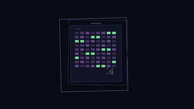 Signature Trace Matrix HUD – 4K Sci-Fi Wallpaper
