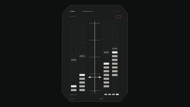 Futuristic Data Control HUD with Telemetry Grid 4K Wallpaper