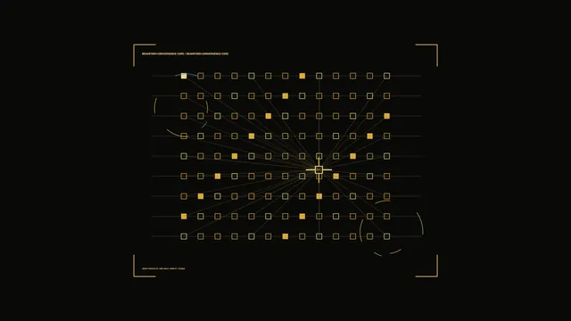 Acoustic Beamforming Convergence HUD 4K Wallpaper