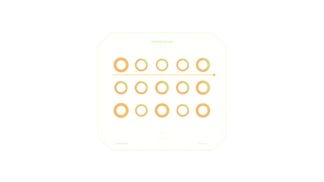 Industrial Gauge Telemetry HUD Dashboard — 4K Sci-Fi Wallpaper
