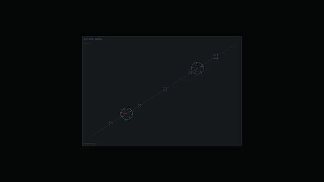 Futuristic Diagonal Tracking Reticle HUD 4K Wallpaper