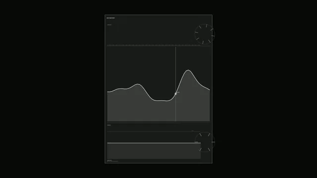 Minimal Sci-Fi Power Load HUD Dashboard with Telemetry Graphs