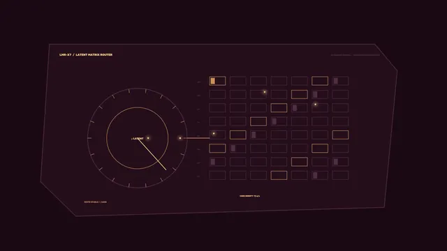 Sci-Fi Matrix Telemetry Control Panel HUD 4K Wallpaper