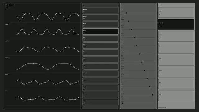 Industrial Telemetry Alert Dashboard HUD 4K Wallpaper