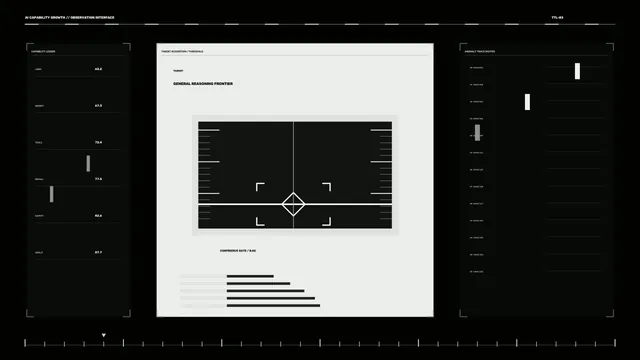 Monochrome Sci-Fi HUD Target Acquisition and Telemetry Dashboard