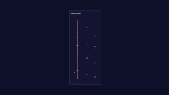 Ladder Flow Telemetry HUD Interface 4K Wallpaper