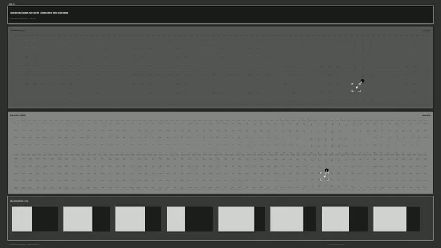 Monochrome Industrial Diagnostics HUD Interface 4K Wallpaper