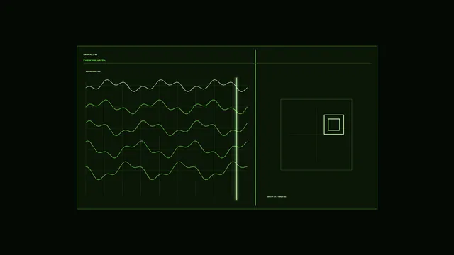 Critical Warning Telemetry HUD 4K Sci-Fi Wallpaper