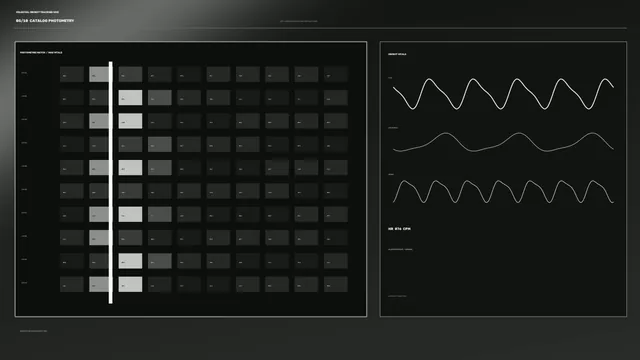 Celestial Object Tracking HUD with Photometry Grid and Telemetry Graphs