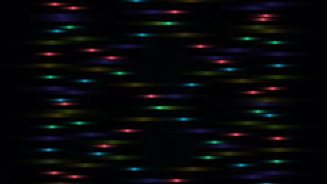 Multicolor Glitch Bars on Black 4K Wallpaper