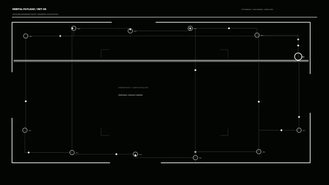 Orbital Payload Telemetry HUD 4K Wallpaper