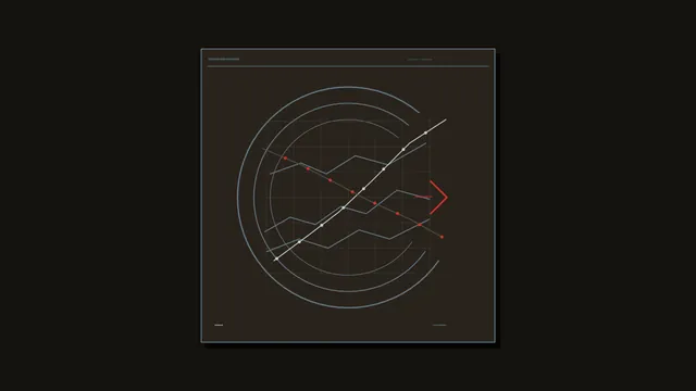 Futuristic Radar Telemetry HUD Dashboard 4K Wallpaper