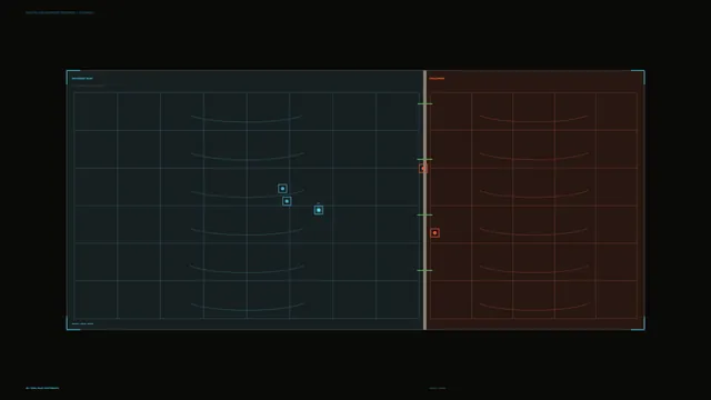 Political Risk Assessment HUD Dashboard 4K Sci-Fi Wallpaper