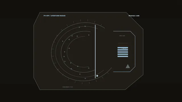Photovoltaic Efficiency Aperture Radar HUD 4K Wallpaper