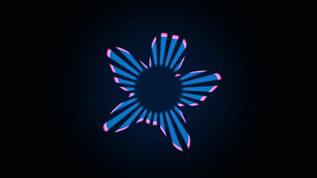 Neon Radial HUD Gauge 4K Screen Graphic