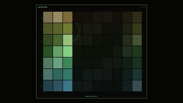 Futuristic Status Matrix HUD 4K Wallpaper