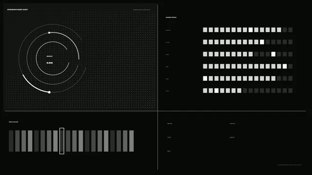 Fictional Anomaly Monitoring HUD Dashboard 4K Wallpaper