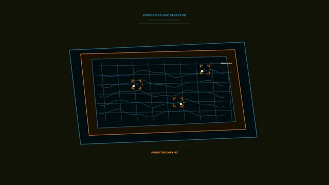 Multiple Target Selection Map HUD Wallpaper