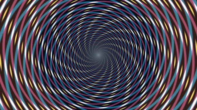 Abstract Concentric Tunnel in Teal and Magenta — 4K Wallpaper