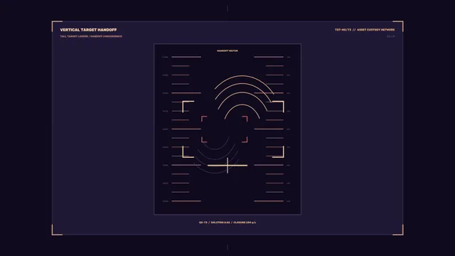Vertical Target Handoff Telemetry HUD 4K Wallpaper