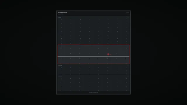 Sci-Fi Sonar Depth Tracking HUD Dashboard 4K Wallpaper