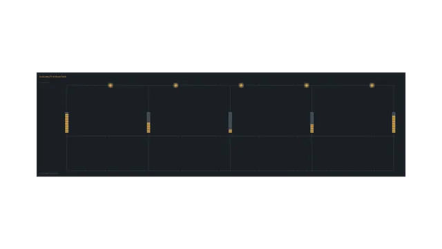 Amber Power Availability HUD 4K Sci-Fi Wallpaper