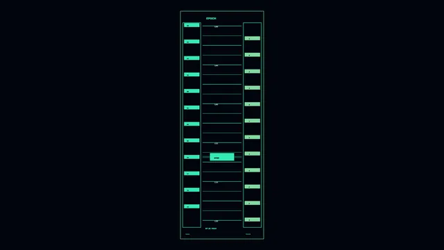 Vertical Epoch Telemetry HUD Dashboard 4K Wallpaper