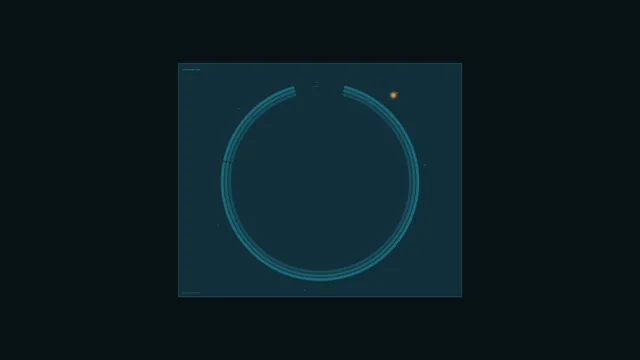 Circular Telemetry HUD Interface 4K Sci-Fi Wallpaper