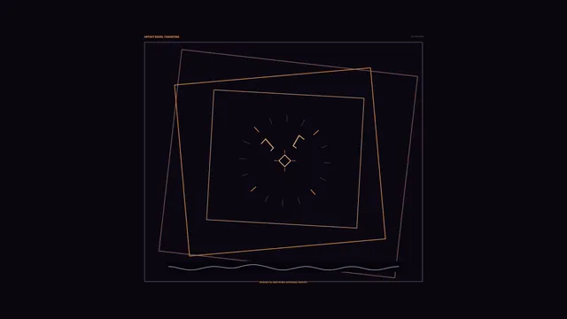Sci-Fi Targeting Analytics HUD with Geometric Reticle