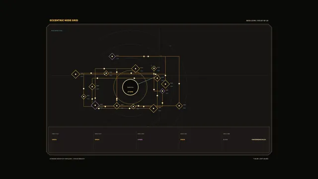Battery Energy Storage Telemetry HUD 4K Sci-Fi Wallpaper