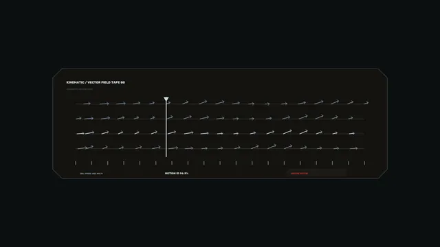 Directional Vector Field Telemetry HUD 4K Sci-Fi Wallpaper