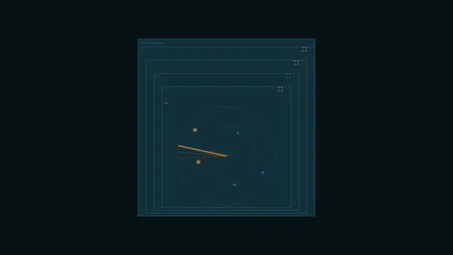 Capacity Scan Radar HUD 4K Wallpaper
