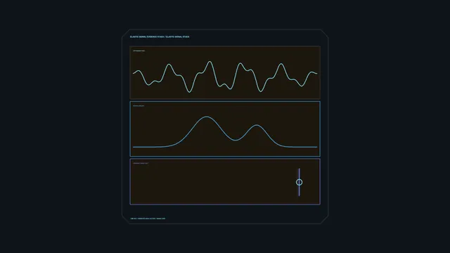 Acoustic Signal Waveform HUD Interface 4K Sci-Fi Wallpaper