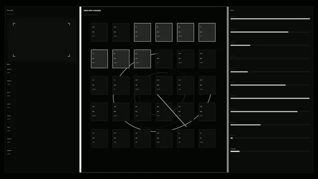 Fictional Deck Queue HUD Dashboard 4K Wallpaper