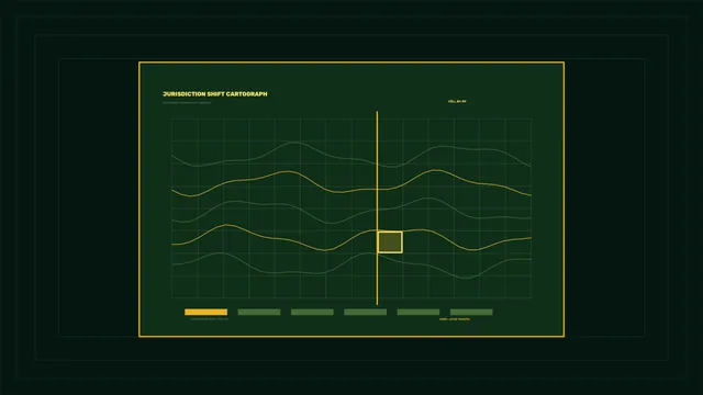 Sci-Fi Jurisdiction Shift Cartograph HUD Dashboard 4K Wallpaper