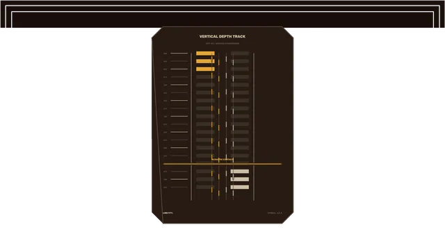 Acoustic Contact Vertical Depth Track HUD 4K Wallpaper