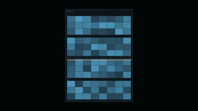 Blue Modular Telemetry HUD Dashboard 4K Wallpaper