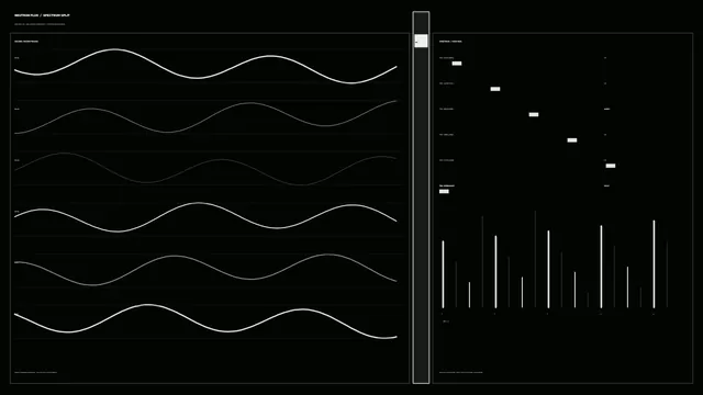 Neutron Flux Spectrum HUD Dashboard 4K Sci-Fi Wallpaper