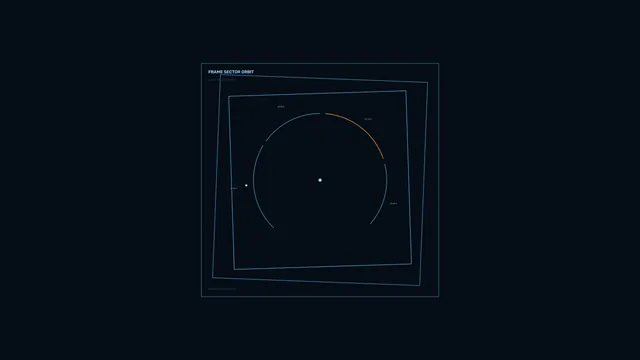 Orbital Tracking HUD 4K Sci-Fi Wallpaper