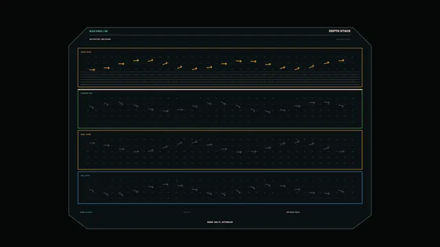 Election Prediction HUD Dashboard 4K Sci-Fi Wallpaper