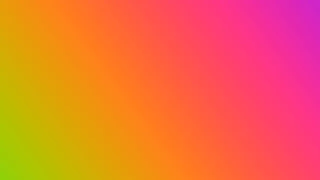 Vibrant Orange Green Pink Gradient 4K Wallpaper