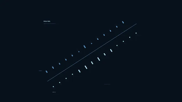 Dual-Rail Comparison Telemetry HUD 4K Sci-Fi Wallpaper