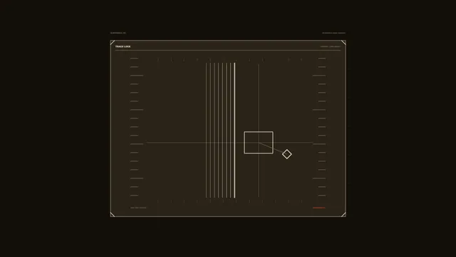 Trace Lock Telemetry HUD Interface 4K Wallpaper
