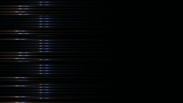 Abstract Sci-Fi HUD Scanline Wallpaper with Blue and Amber Highlights