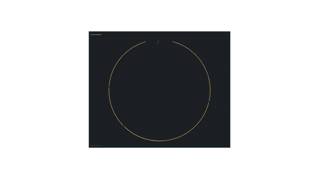 Amber Circular Telemetry HUD Dashboard 4K Wallpaper